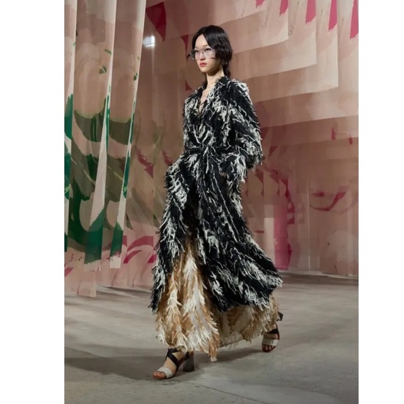 NWT ULLA JOHNSON Milou Maxi Skirt Sandstone 4 - Picture 5 of 9